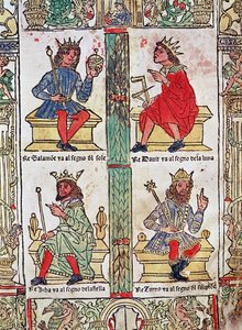 Koning David, Salomo, Luba en Turnis, uit 